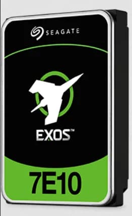 Seagate Exos 7E10 ST8000NM019B 8TB  512E/4kn SATA Fast Format SATA 3.5'' Drive; 6GB/s Interface; RPM7200; 256MB cache; 5 Year li
