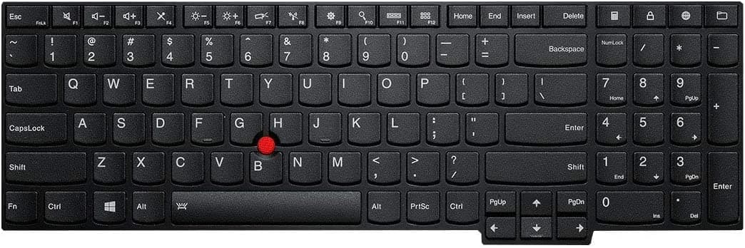 Lenovo ThinkPad E540 E545 E531 W540 T540p Keyboard Colour, Black. with Track Point