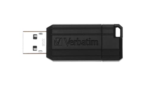 Verbatim 32GB Pinstripe USB Blk