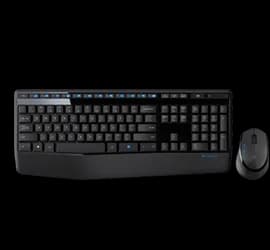 Logitech MK345 Wireless Keyboard and Mouse Combo with Palm Rest