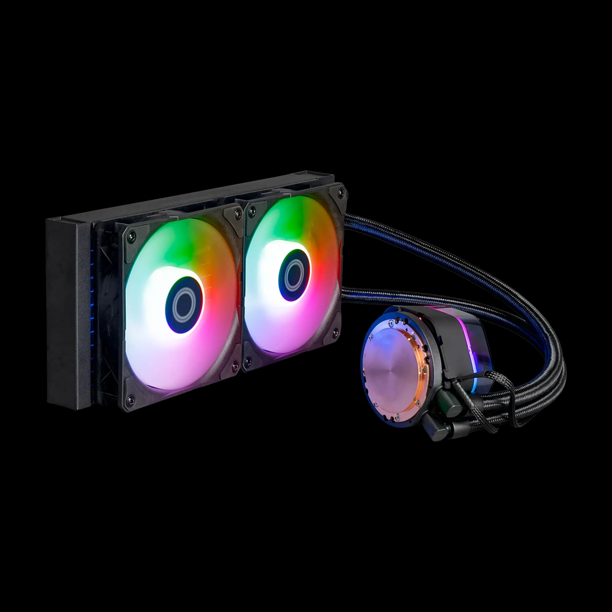 Cooler Master MasterLiquid 240 Atmos Black;Intel® LGA 1851 / 1700 / 1200 / 1151 / 1150 / 1155 / 1156 and AMD® AM5 / AM4 socket